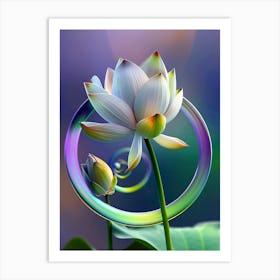 Lotus Flower 144 Art Print