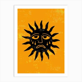 Sun Illustration 5676 Art Print