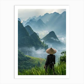 Vietnam Rice Terraces Art Print