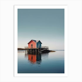 House On The Water Art Print