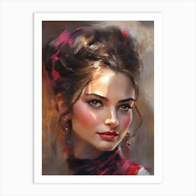 Portrait 3 Art Print