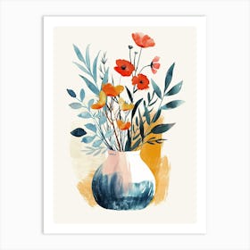 Retro Dynamics Mid Century Style Art Print