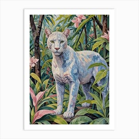 Puma Ghost no1 Art Print