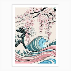 Great Wave Off Kan Art Print