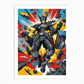 Super Hero Art Print