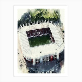 Southampton St Mary S Stadium Art Print