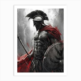 Spartan Warrior 2 Art Print