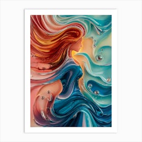 Abstract Painting 11 Art Print