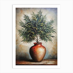 Tree In A Vase Art Print