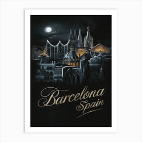 Barcelona Spain 1 Art Print