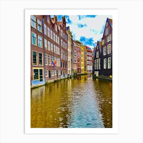 Amsterdam Canals 1 Art Print