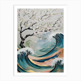 Cherry Blossom Tree 9 Art Print