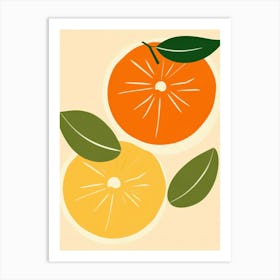 Oranges And Lemons Art Print