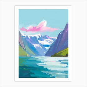 Landscape Painting 59 Art Print