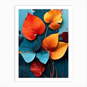 Autumn Leaves 82 Art Print