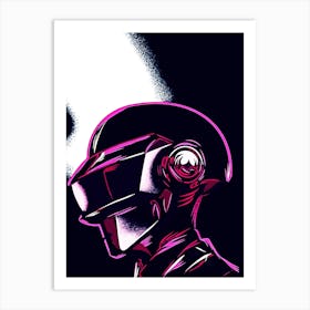 Daft Punk 7 Art Print