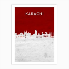 Karachi Pakistan Art Print