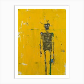 Robot 4 Art Print