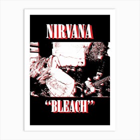 Nirvana Bleach Art Print