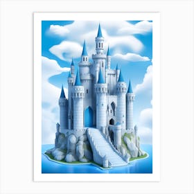 Fairytale Castle 1 Art Print