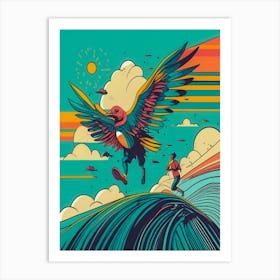 Eagle Flying Art Print