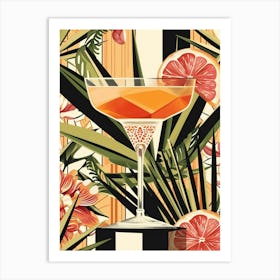 Art Deco Paloma Inspired 1 Art Print