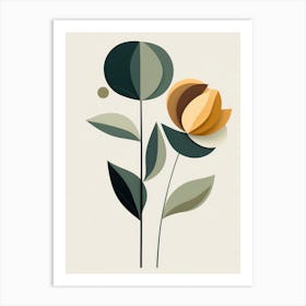 Abstract Flower 8 Art Print