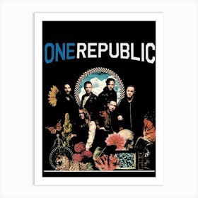 One Republic 6 Art Print