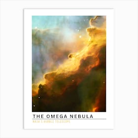 Omega Nebula Art Print