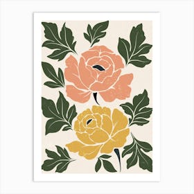 Peonies Art Print