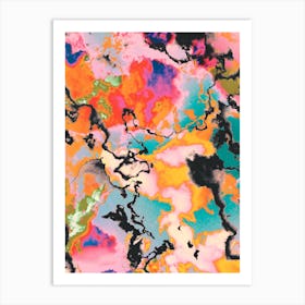 Trippy Clouds Art Print