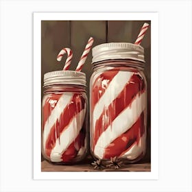 Candy Jars Art Print