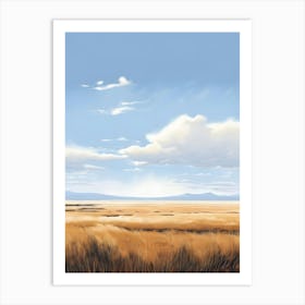 Prairie Landscape Art Print