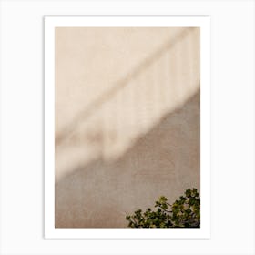 Shadow Of A Staircase Art Print