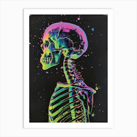 Skeleton 11 Art Print