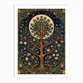 William Morris Tree Of Life 2 Art Print