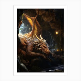 Dragon Lair Nature 2 Art Print
