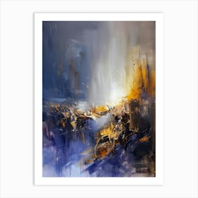 Abstract Painting 1728 Art Print