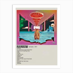 Rainbow By Kesha 2017 Poster Art Print