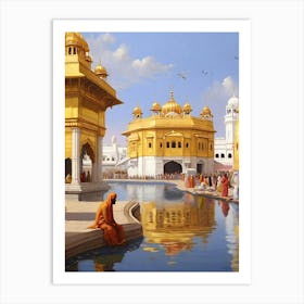 Golden Temple art print 1 Art Print