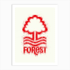 Nottingham Forest FC 1 Art Print