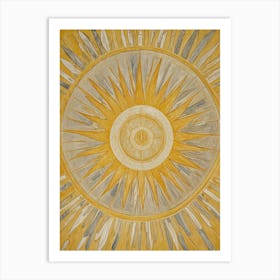 The Sun Art Print