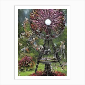 Ferris Wheel 6 Art Print