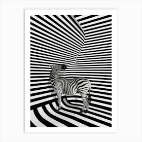 Zebra Art Print