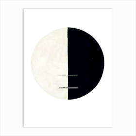 Hilma Af Klint Black And White Art Print