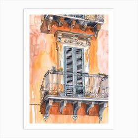 Palermo Europe Travel Architecture 1 Art Print