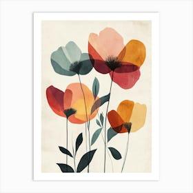 Poppies 29 Art Print