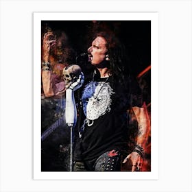 james labrie dream theater metal band music 6 Art Print