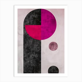 Abstract planets Art Print