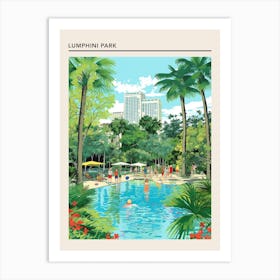 Lumphini Park Bangkok Thailand 2 Art Print